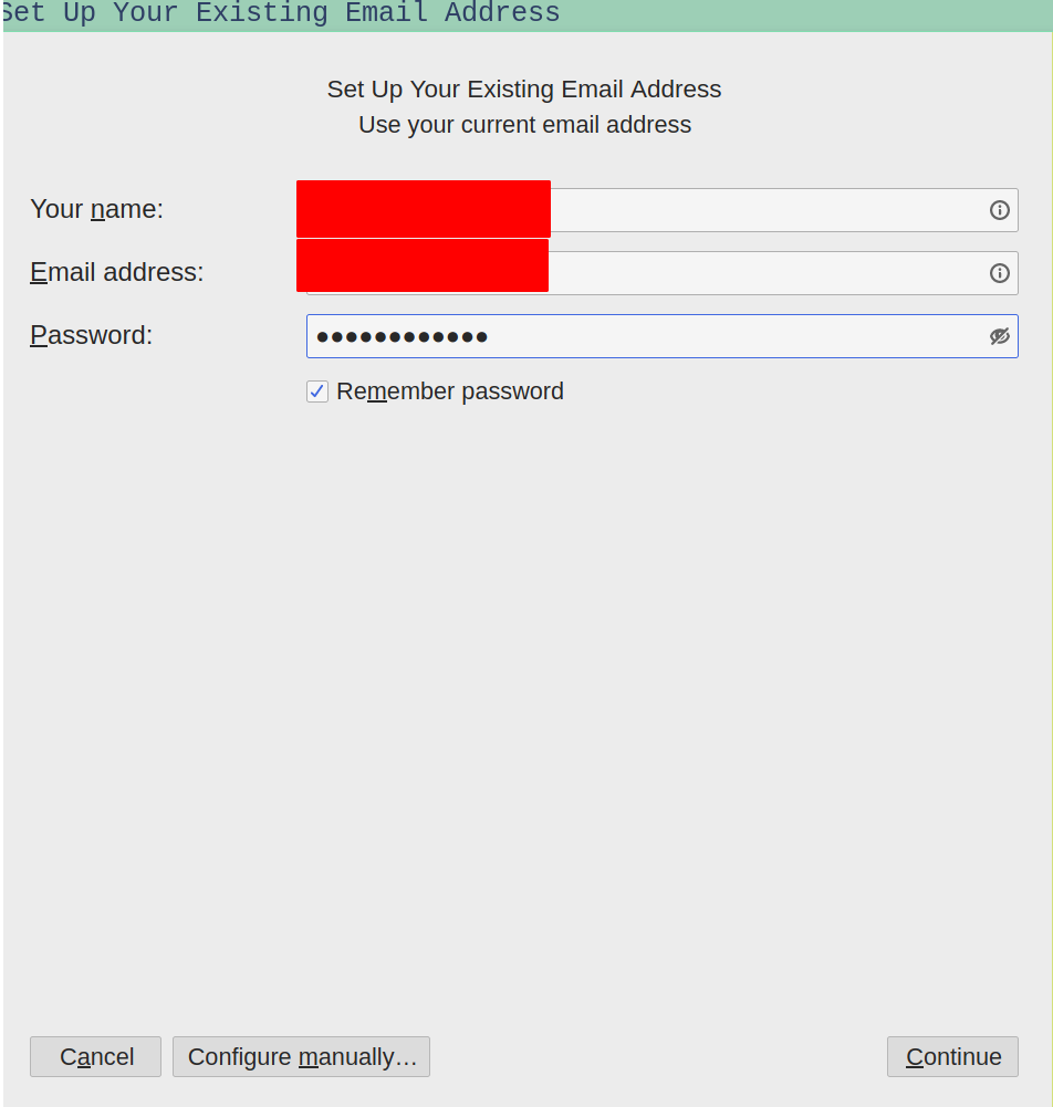 Add email