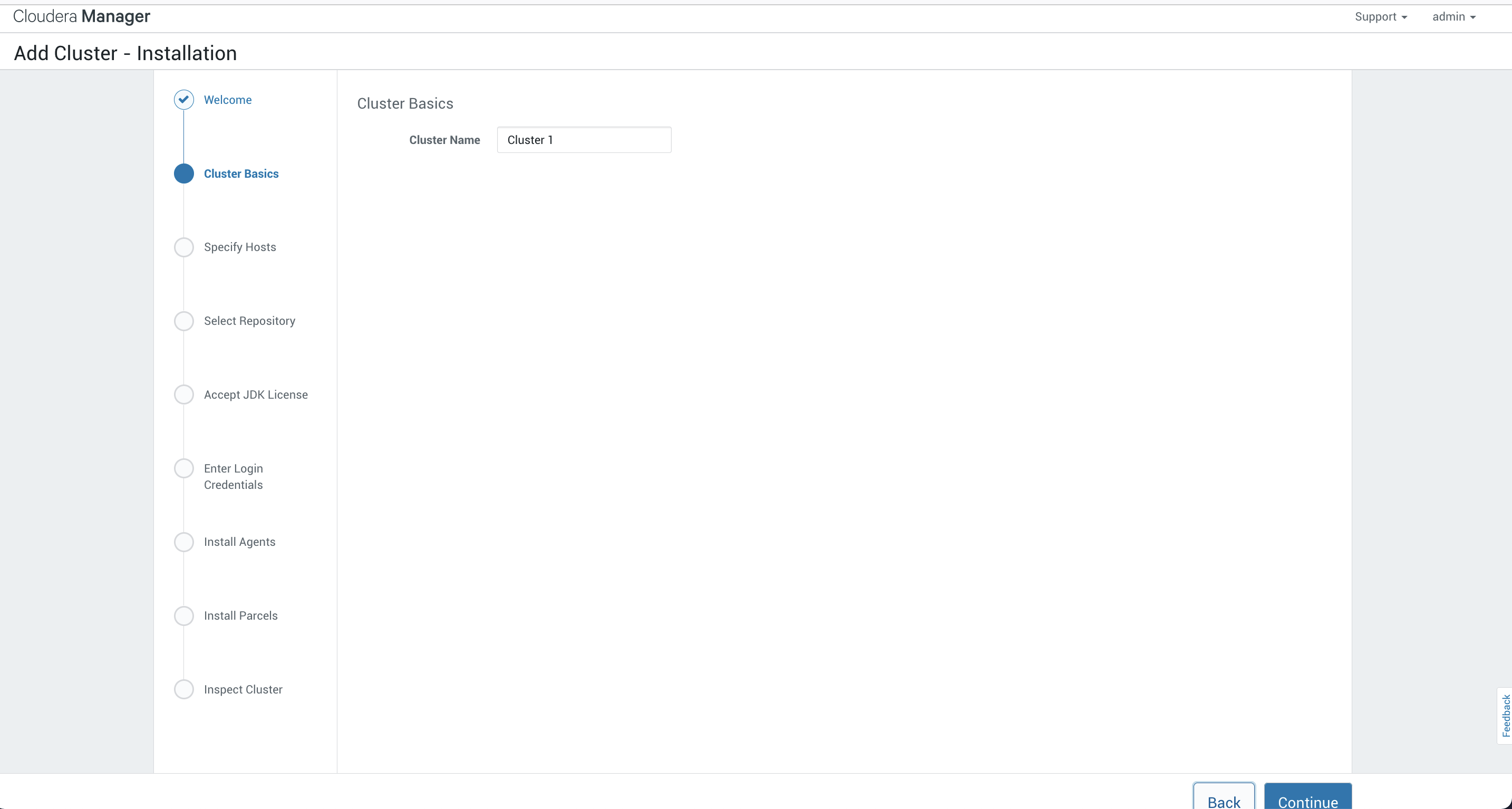 add cluster basics