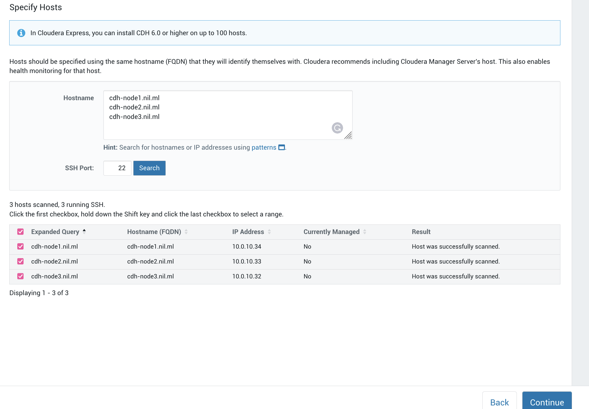 search hosts