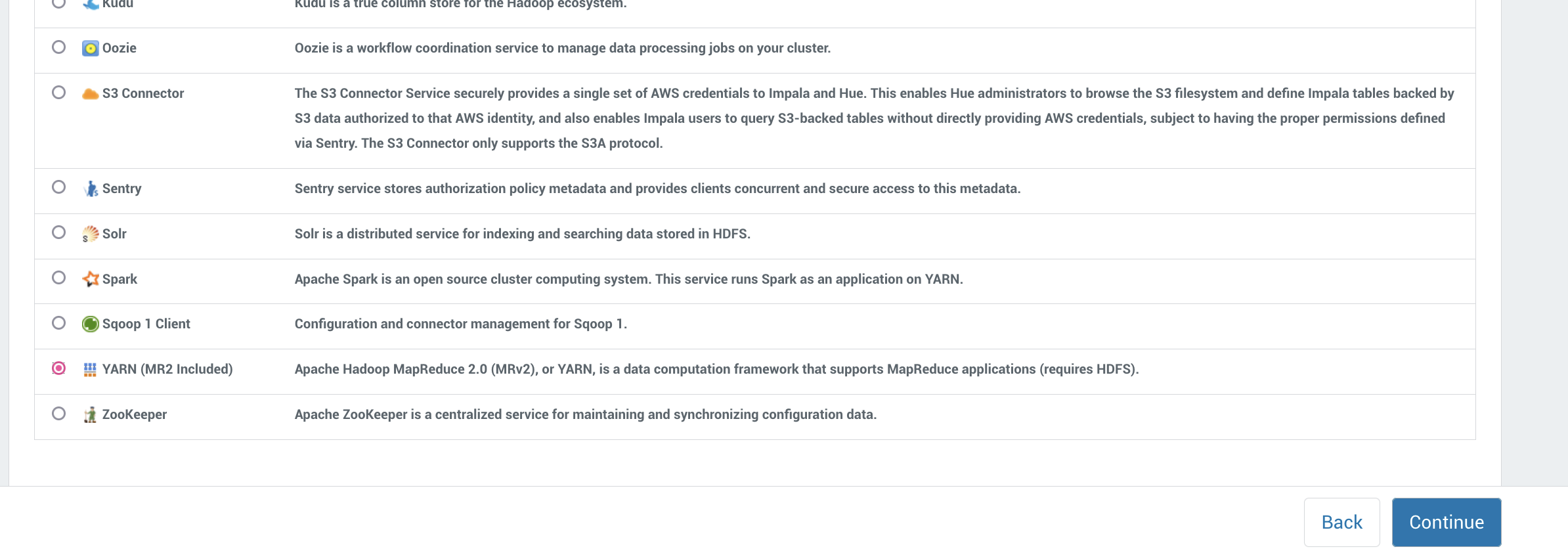 add new services yarn